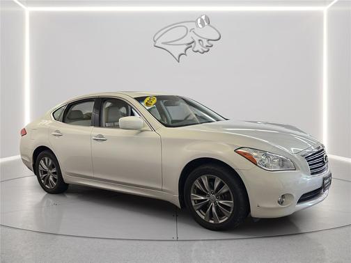 Moonlight White 2013 INFINITI M37x Base