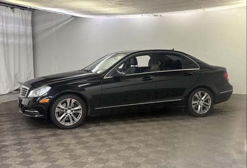 Black 2014 Mercedes-Benz C-Class C 300 4MATIC Luxury