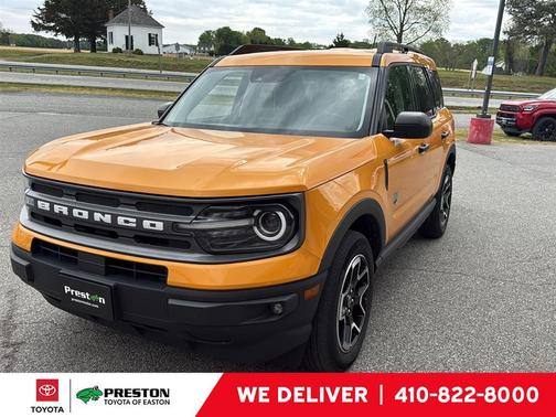 CYBER ORANGE METALLIC TC 2022 Ford Bronco Sport Big Bend