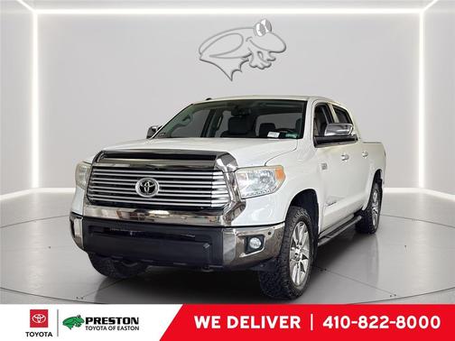 Super White 2016 Toyota Tundra Limited