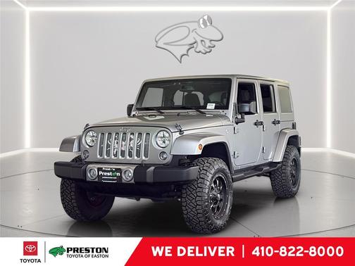 Billet Silver Metallic Clearcoat 2016 Jeep Wrangler Unlimited Sahara