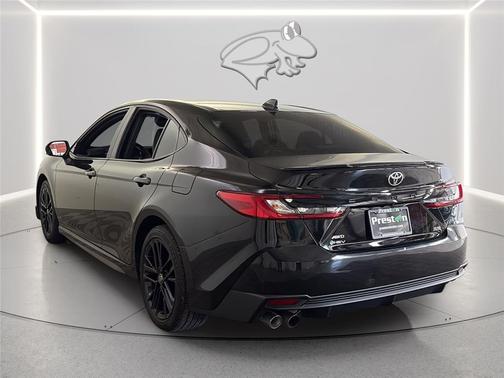 Midnight Black Metallic 2025 Toyota Camry SE