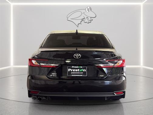 Midnight Black Metallic 2025 Toyota Camry SE