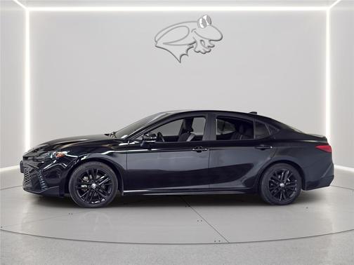 Midnight Black Metallic 2025 Toyota Camry SE