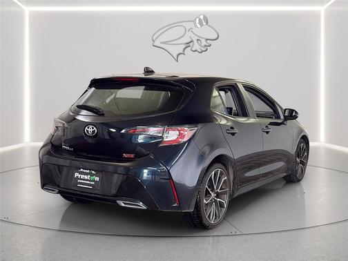 Galactic Aqua Mica 2021 Toyota Corolla XSE