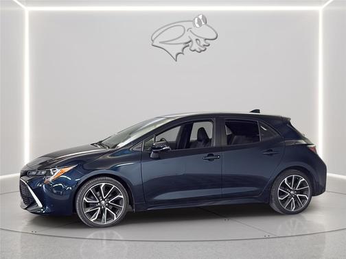 Galactic Aqua Mica 2021 Toyota Corolla XSE