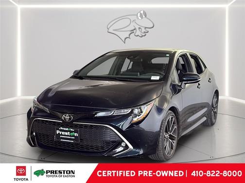 Galactic Aqua Mica 2021 Toyota Corolla XSE