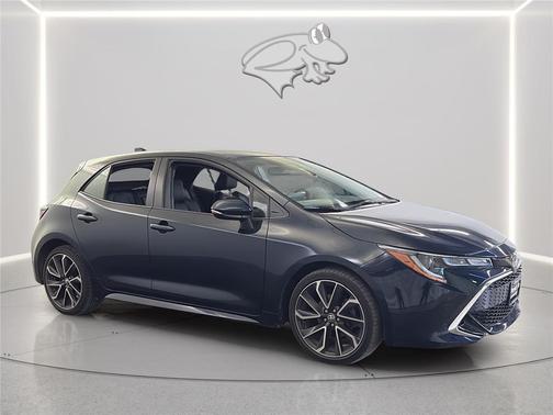 Galactic Aqua Mica 2021 Toyota Corolla XSE