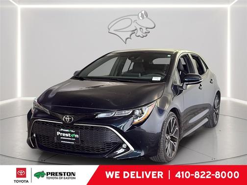 Galactic Aqua Mica 2021 Toyota Corolla XSE
