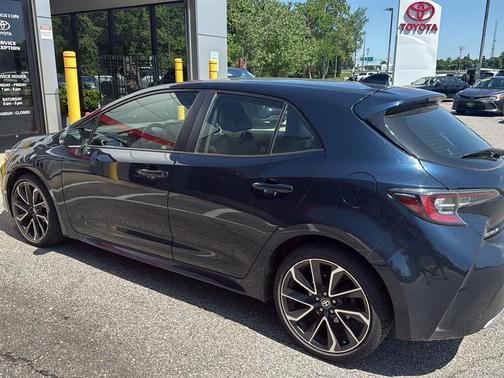 Galactic Aqua Mica 2021 Toyota Corolla XSE