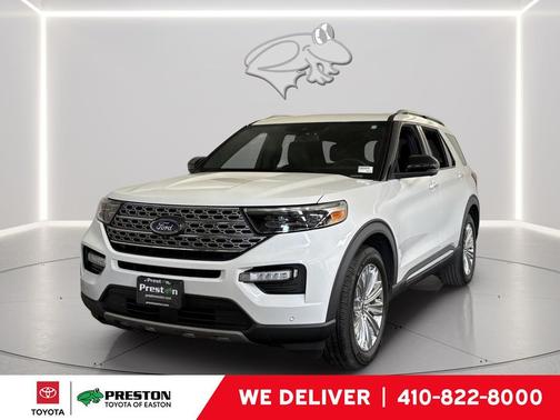 STAR WHITE MET TRI-COAT 2020 Ford Explorer Limited