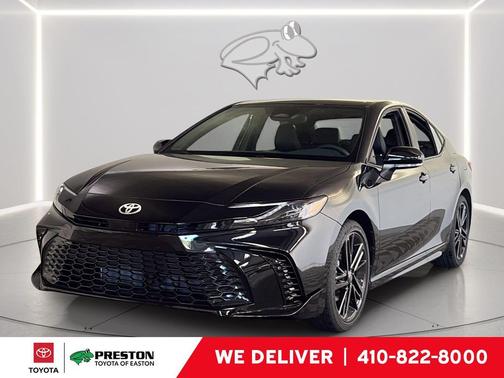 Midnight Black Metallic 2026 Toyota Camry XSE