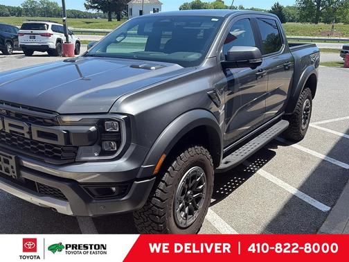 CARBONIZED GRAY METALLIC 2025 Ford Ranger Raptor