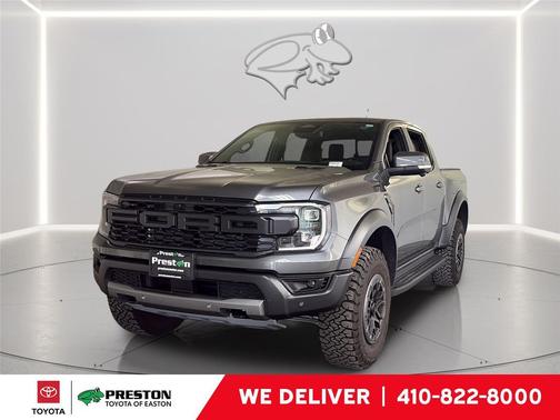 CARBONIZED GRAY METALLIC 2025 Ford Ranger Raptor