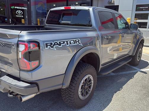 CARBONIZED GRAY METALLIC 2025 Ford Ranger Raptor