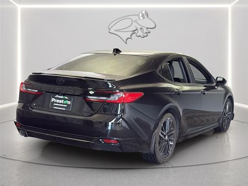 Midnight Black Metallic 2025 Toyota Camry XSE