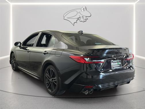 Midnight Black Metallic 2025 Toyota Camry XSE