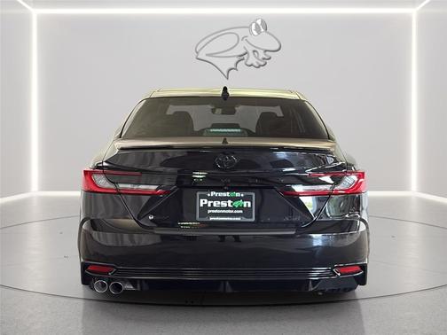 Midnight Black Metallic 2025 Toyota Camry XSE