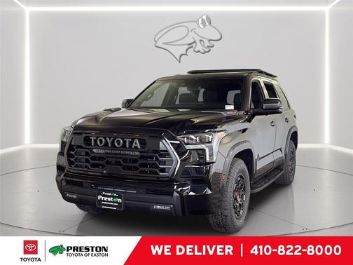 Midnight Black Metallic 2026 Toyota Sequoia TRD Pro