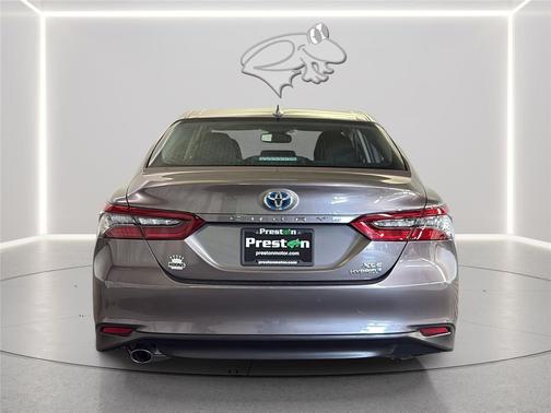 Predawn Gray Mica 2021 Toyota Camry Hybrid XLE
