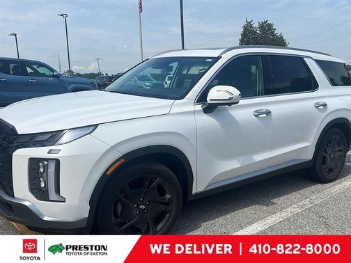 Hyper White 2025 Hyundai PALISADE SEL Premium