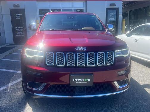 Velvet Red Pearlcoat 2017 Jeep Grand Cherokee Summit