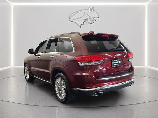 Velvet Red Pearlcoat 2017 Jeep Grand Cherokee Summit