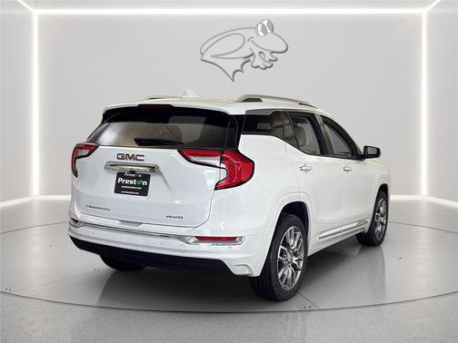 Summit White 2024 GMC Terrain Denali