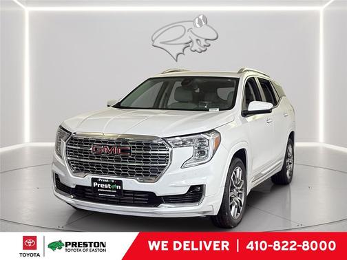 Summit White 2024 GMC Terrain Denali