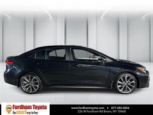 Black Sand Pearl 2022 Toyota Corolla SE