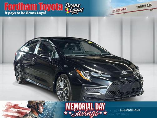 Black Sand Pearl 2022 Toyota Corolla SE