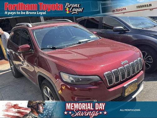 Velvet Red Pearlcoat 2019 Jeep Cherokee Limited