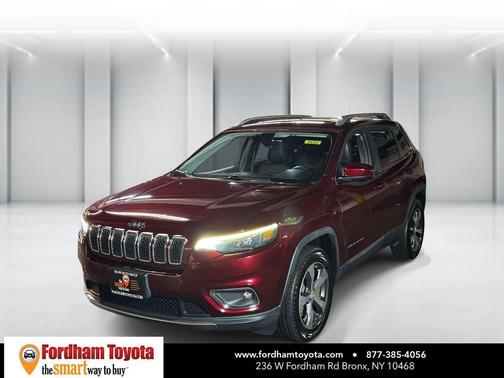 Velvet Red Pearlcoat 2019 Jeep Cherokee Limited