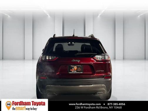 Velvet Red Pearlcoat 2019 Jeep Cherokee Limited