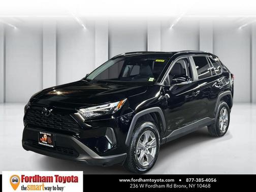 Midnight Black Metallic 2025 Toyota RAV4 XLE
