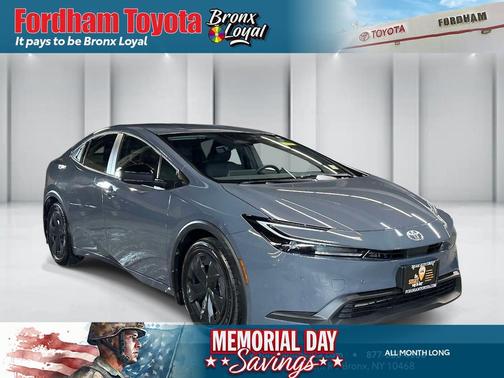 Guardian Gray 2024 Toyota Prius LE