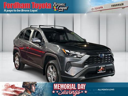 Magnetic Gray Metallic 2024 Toyota RAV4 Hybrid XLE