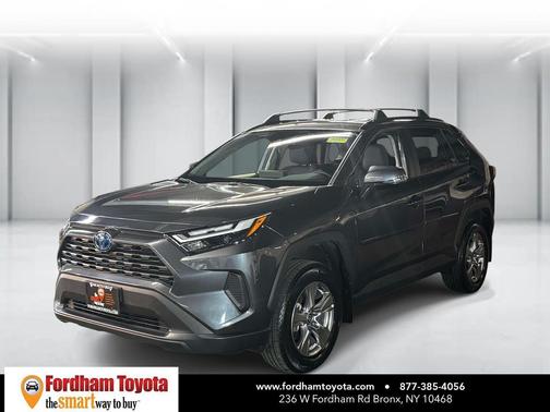 Magnetic Gray Metallic 2024 Toyota RAV4 Hybrid XLE