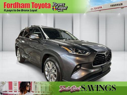 Magnetic Gray Metallic 2024 Toyota Highlander Limited