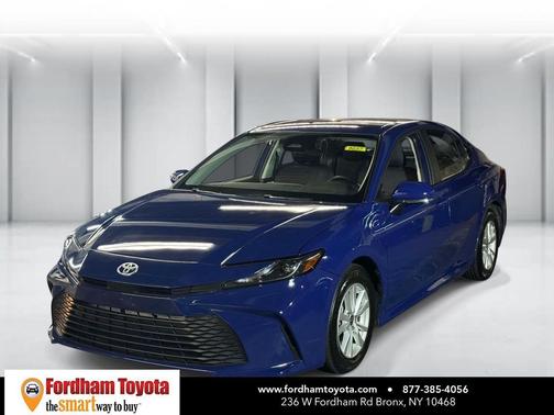 BLUE 2025 Toyota Camry LE