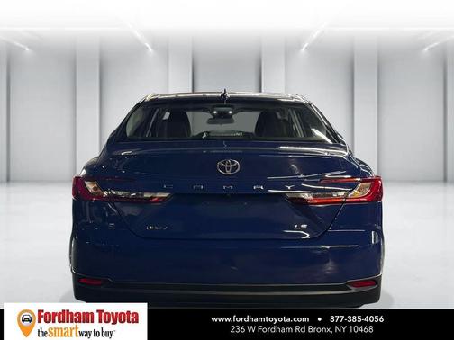 BLUE 2025 Toyota Camry LE