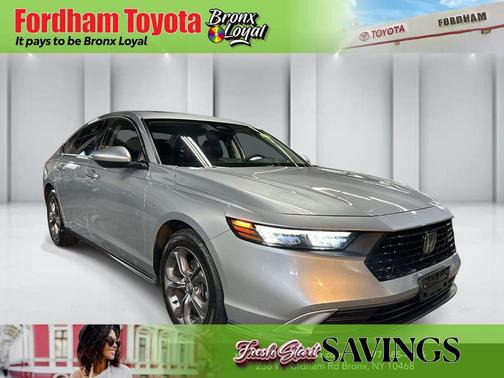 Lunar Silver Metallic 2023 Honda Accord EX