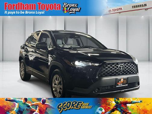 Jet Black 2024 Toyota Corolla Cross L