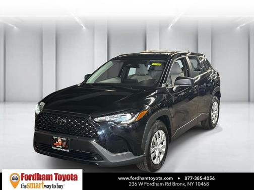 Jet Black 2024 Toyota Corolla Cross L