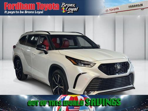 Wind Chill Pearl 2022 Toyota Highlander XSE