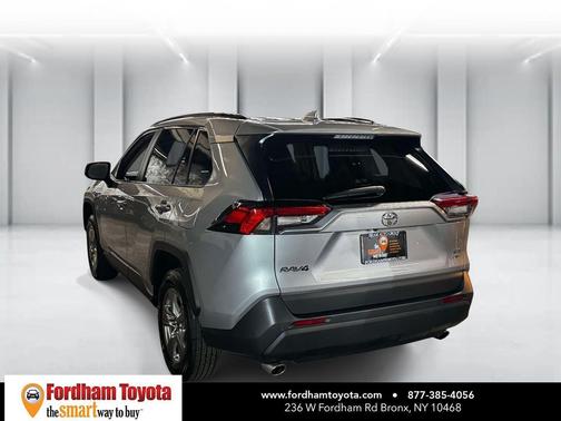 Silver Sky Metallic 2025 Toyota RAV4 XLE
