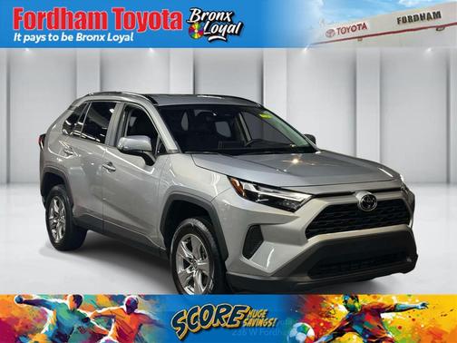 Silver Sky Metallic 2025 Toyota RAV4 XLE