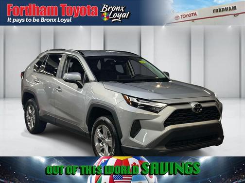 Silver Sky Metallic 2025 Toyota RAV4 XLE