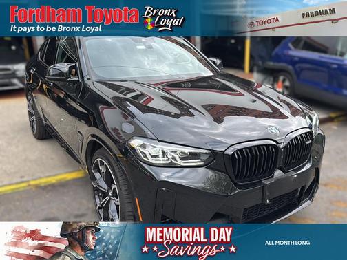 Black Sapphire Metallic 2023 BMW X4 M AWD