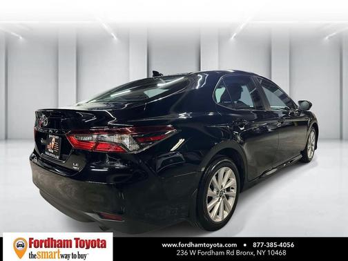 Midnight Black Metallic 2023 Toyota Camry LE